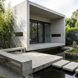 Pondside Concrete Tranquility Box
