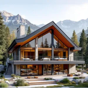Mountain Glass House Oasis