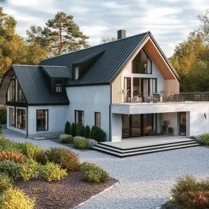 Scandinavian Dreamscape: A Modern Retreat