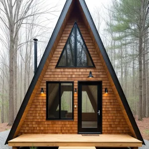 Pointed Retreat Among Woodland Wonders