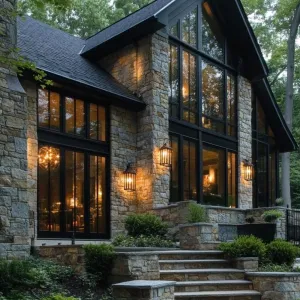 Idyllic Stone Hobbit Hideout