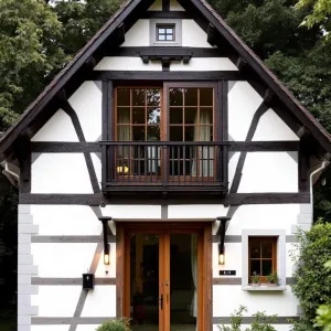 Quaint Timber-Frame Cottage with Cheerful Charm