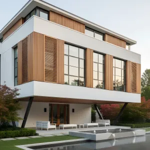 Levitating Luxe: Contemporary Haven