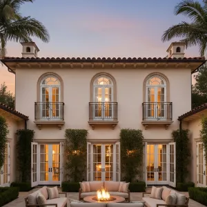 Terracotta Paradise with a Flame