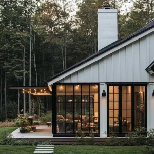 Embracing Tranquility: A Modern Countryside Retreat