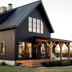 Charcoal Cottage Charm