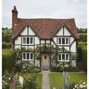 Enchanting Garden Storybook Residence