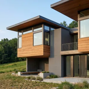 Cantilevered Prairie Vista Retreat