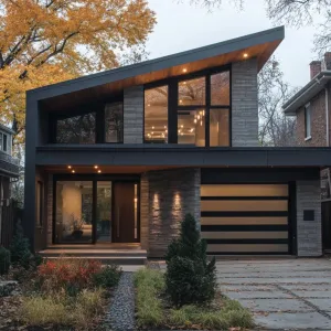 Striking Shelter with a Slanted Surprise