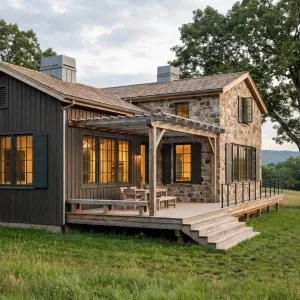 Pasture Hearth Stone And Timber Home