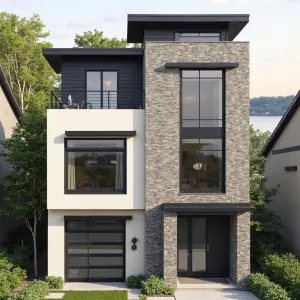 Terrace Stack, Brick And Shadowlines