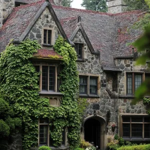 Mossy Manor Marvel: The Ivy-Clad Retreat