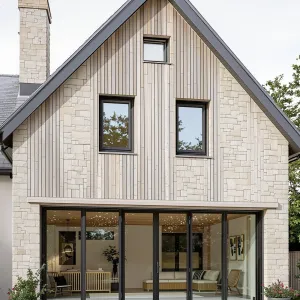 Stately Gabled Refuge with Sleek Charm