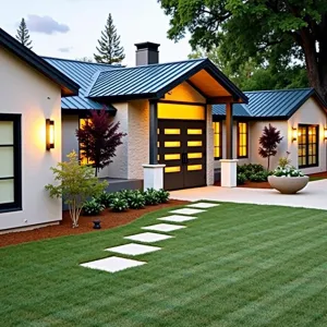 Crisp Ranch Dwelling with Modern Glow