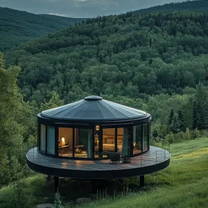Rotating Prefab Houses