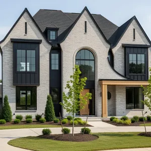 Stately Brick House with Modern Flair