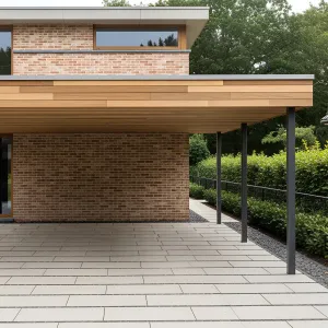 Contemporary Haven Beneath the Trees