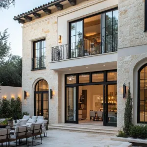 Cozy Courtyard Magic: The Spanish Mediterranean Abode