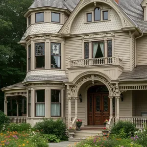 Victorian Whimsy with a Side of Gables