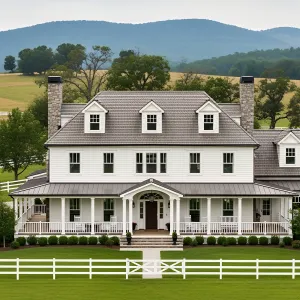 White-Wrap Charm: A Porch Lover’s Dream