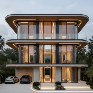 Orbitline Glass Cascade