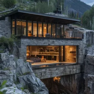 Cabin With Subterranean Levels