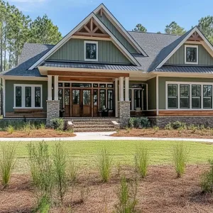 Gabled Groves and Stone Accents