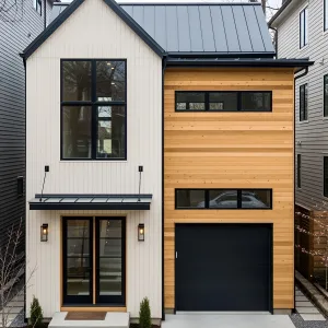 Urban Chic: Stylish Home with Snappy Garage