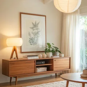 Timeless Tranquility: Blonde Wood Harmony