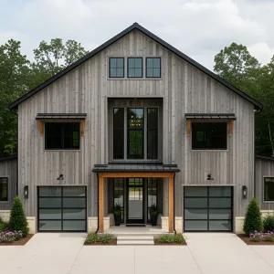 A Barn with a Plan: The Double Garage Dream