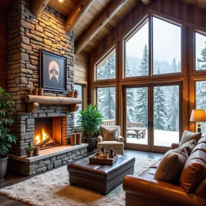 Toasty Hearthside Cabin Retreat