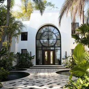 Sunlit Splendor with Artful Entry