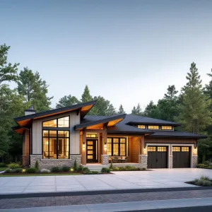 Whimsical Gables and Woodland Whispers