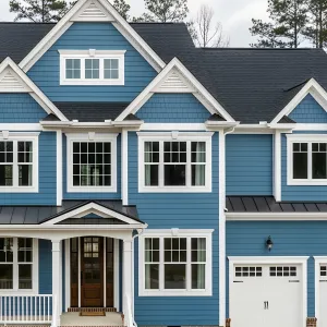 A Symphony of Blue in the Burbs