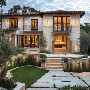 Natural Stone Walkways and Retaining Walls