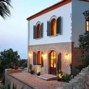 Preview of Sunset Serenity in Tuscan Stone Paradise