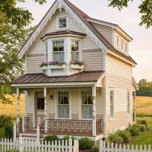 Gingerbread Gable Pasture Tiny House