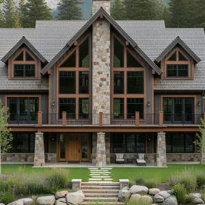 Elegant Alpine Escape with Majestic Views