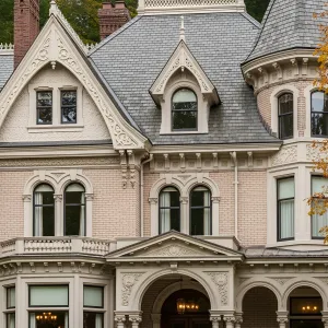Grandiose Gothic Revival with Enchanting Eaves