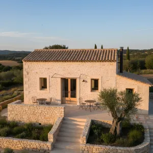 Golden-Ledge Provençal Garden Cottage