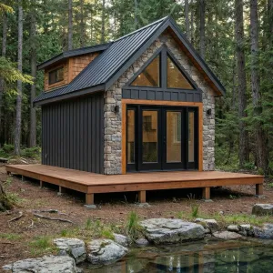 Pondside Gable Hideout Cottage