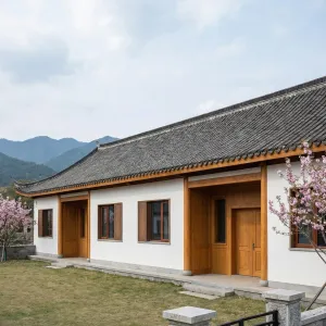 Mountain Garden Chinese Courtyard Bungalow