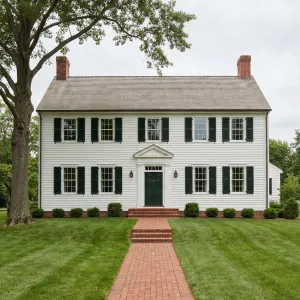 Emerald Shutter Garrison Lawn Approach