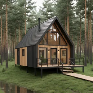 Geometric Haven by the Stream