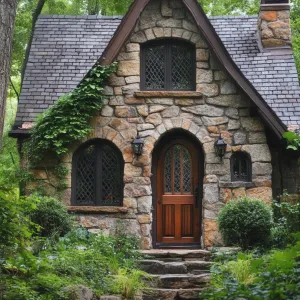 Preview of Stone Sanctuary with Ivy Embrace