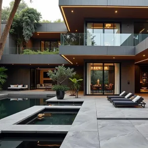 Harmony Amidst Glass and Shadows