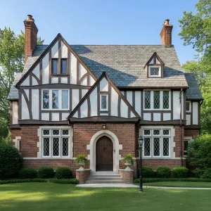 Storybook Brick Tudor Revival