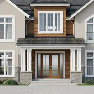 Elevated Elegance: Gabled Glory
