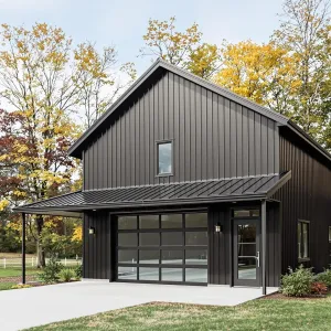 Contemporary Barn with a Shop Twist