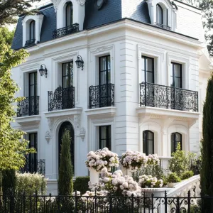 Elegance Meets Opulence: A French Architectural Delight